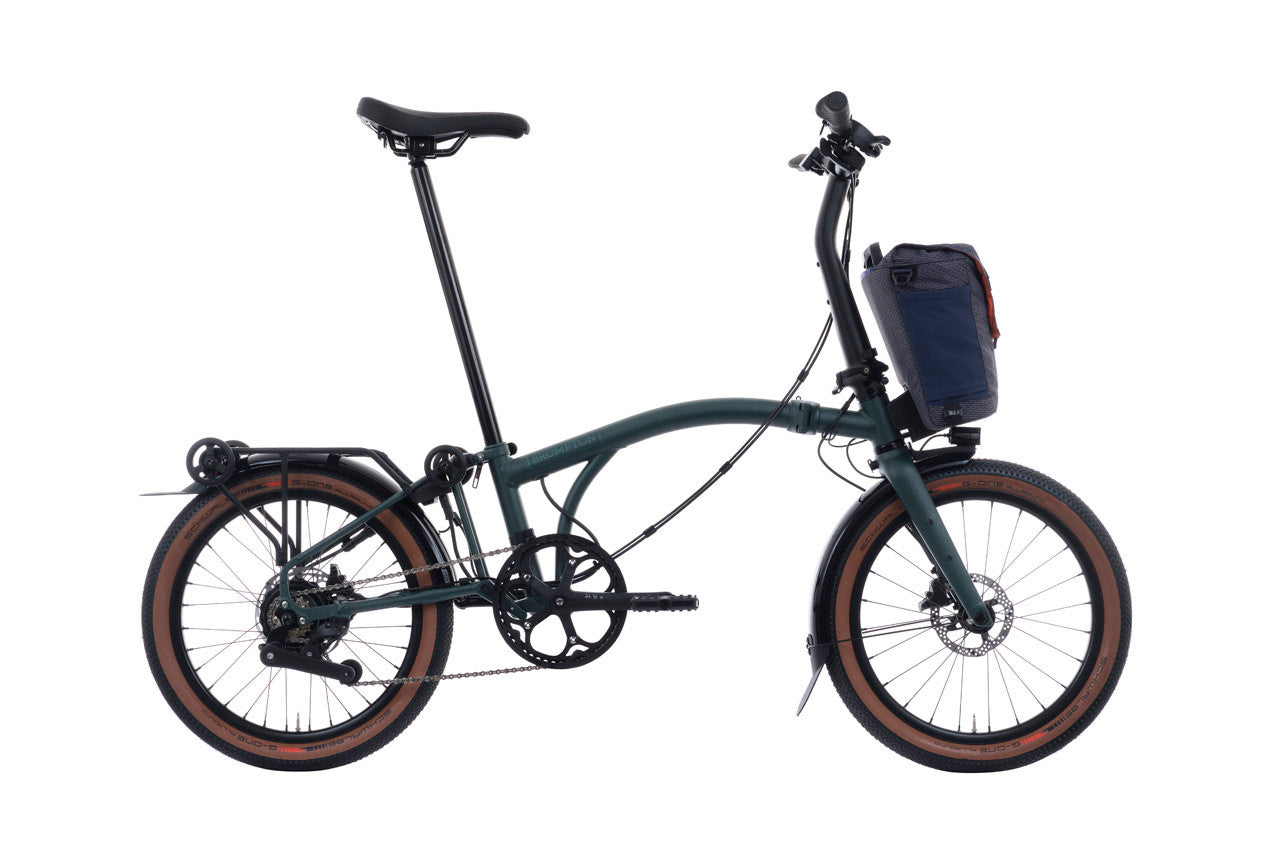 Brompton G line electric Forest Green