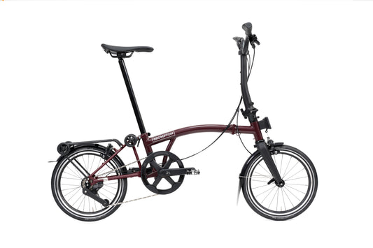 Brompton C line 4 prestave Plum Red