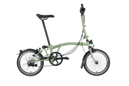 Brompton C line Explore matcha green (brez luči)